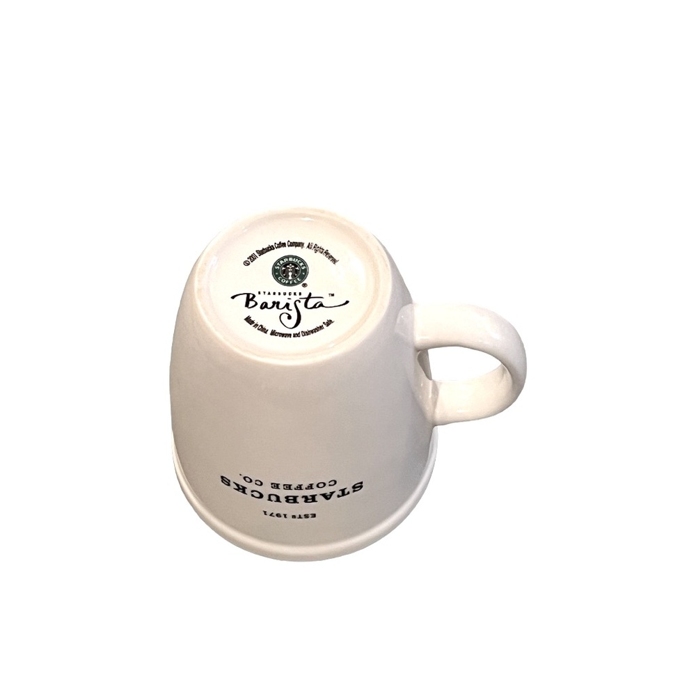 Vintage 2001 Starbucks Barista Coffee Mug - Picture 5 of 6